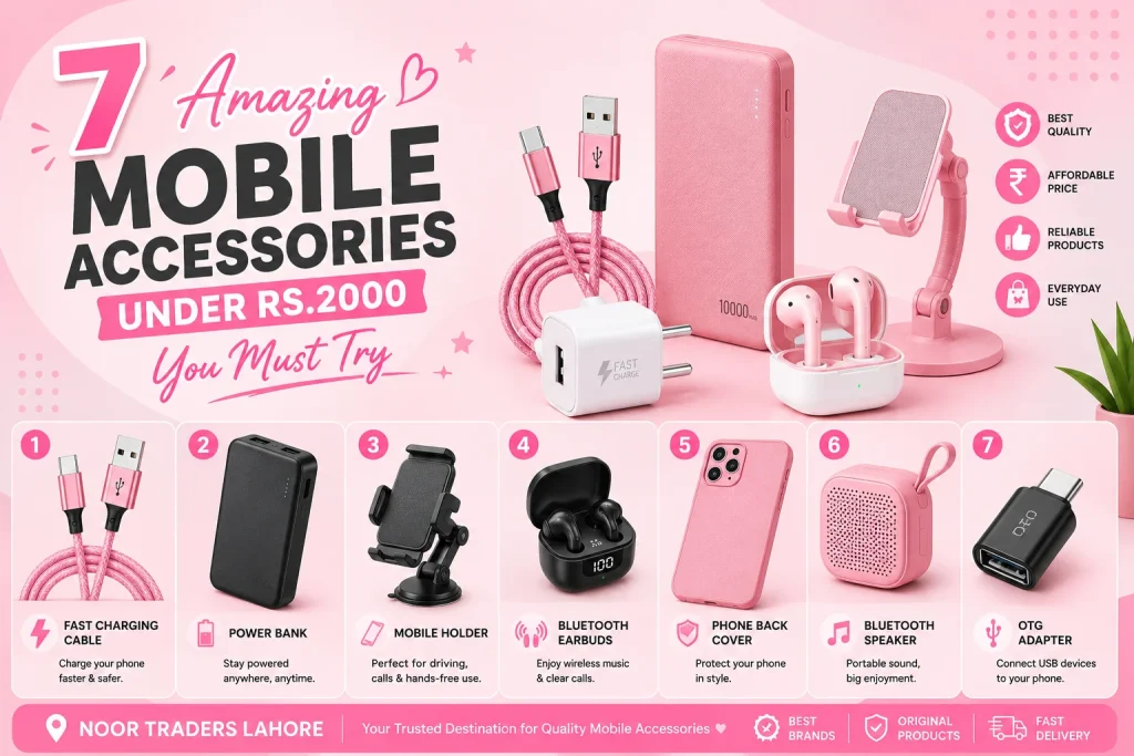 7 Amazing Mobile Accessories Under Rs.2000 You Must Try